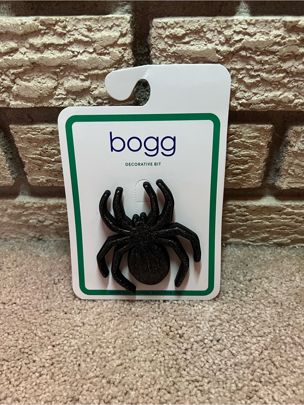 Bogg Bit Tricks and Totes Glitter Black Widow